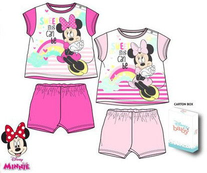 Disney Minnie bebeluși pijamale 12-36 luni