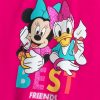 Disney Minnie copii scurt tricou, top 3-8 ani