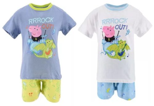 Purcelușa Peppa copii short pijamale 3-6 ani