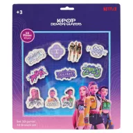   Fetele Kpop la vânătoare de demoni Hunterx set de radieră în formă, 10 bucăți