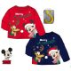 Disney Mickey Crăciun bebeluși tricou, top 6-24 luni