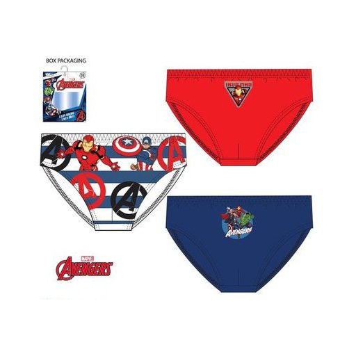 Avengers lenjerie de corp pentru copii, 3 bucăți/pachet