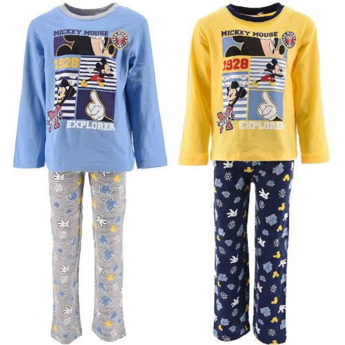 Disney Mickey copii lung pijamale 3-8 ani