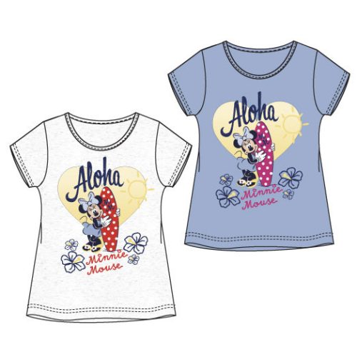 Disney Minnie Aloha copii scurt tricou, top 3-8 ani