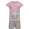 Purcelușa Peppa Bike pijama scurtă pentru copii 3-6 ani