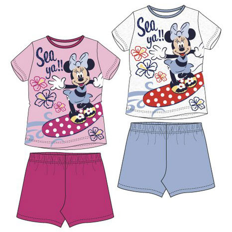 Disney Minnie Sea copii scurt pijamale 3-8 ani
