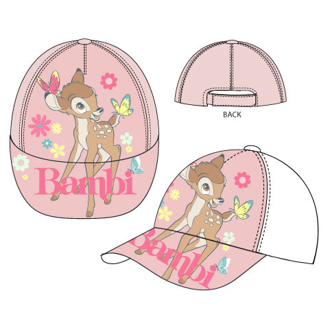 Disney Bambi Flower bebeluși șapcă de baseball 48-50 cm