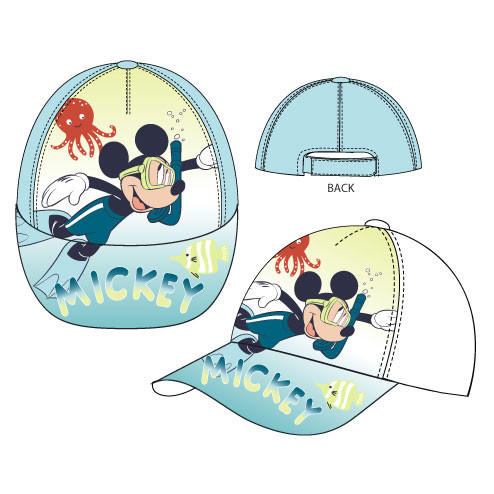 Disney Mickey Diving bebeluși șapcă de baseball 48-50 cm