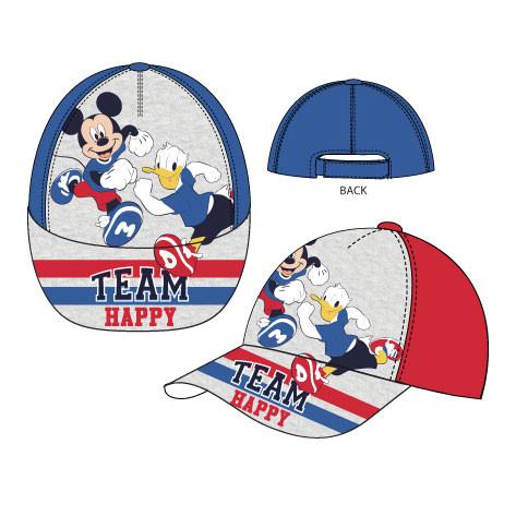 Disney Mickey Team bebeluși șapcă de baseball 48-50 cm