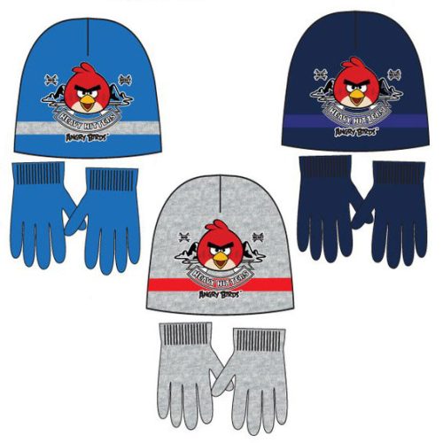 Angry Birds copii căciulă + set de mănuși 52-54 cm