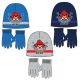 Angry Birds set caciulă + mănuși pentru copii 52-54 cm
