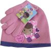 Disney Dr. Plüssi Hug copii căciulă + set de mănuși 52-54 cm