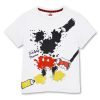 Disney Mickey Paint copii scurt tricou, top 3-8 ani