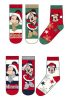 Disney Minnie Gold & Silver Christmas șosete pentru copii 23-34