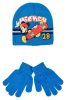 Disney Mickey Skate copii căciulă + set de mănuși 52-54 cm