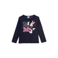   Disney Minnie Navy tricou lung pentru copii, top 3 - 8 ani / 98 - 128 cm