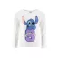Disney Lilo și Stitch Club White tricou cu mâneci lungi pentru copii 3 - 8 ani / 98 - 128 cm