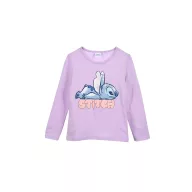   Disney Lilo și Stitch Chill tricou cu mânecă lungă pentru copii, top 3 - 8 ani / 98 - 128 cm