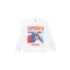 Superman White tricou lung pentru copii, top 4 - 10 ani / 104 - 140 cm