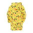 Pokémon Yellow Pătură poncho polar cu pluș, pentru 10-16 ani