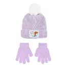 Disney Regatul de gheață Sisters set căciulă + mănuși pentru copii 52-54 cm