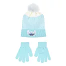 Disney Lilo și Stitch Ombre set de căciulă + mănuși pentru copii 52-54 cm