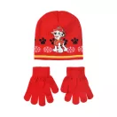 Patrula Cățelușilor Marshall set caciulă + mănuși pentru copii 52-54 cm