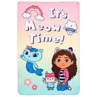 Gabby's Dollhouse Meow Time pătură fleece 100x150cm