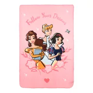   Prințesele Disney Follow Your Dreams pătură fleece 100x150cm