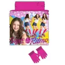 Disney Soy Luna set fular copii, snood + mănuși