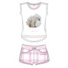 Ushuaia Urs polar Pink Scurt pentru femei pijamale S-XXL