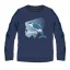 Ushuaia Whale Tricou de casă pentru bărbați Whale S-XXL