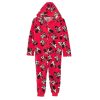 Disney Minnie  Red pijama lungă pentru copii, overall 3-8 ani