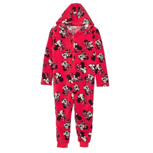 Disney Minnie  Red pijama lungă pentru copii, overall 3-8 ani