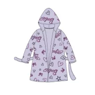   Barbie Love halat de baie pentru copii 4 - 10 ani / 104 - 140 cm