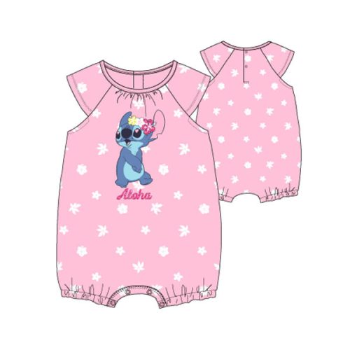 Disney Lilo și Stitch Mini Aloha Pink costum de plajă pentru bebeluși 6-24 luni