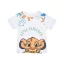 Disney Regele Leu Little Explorer White tricou bebe, top 6-24 luni