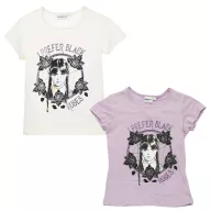   Wednesday Black Roses tricou scurt pentru copii, top 6-12 ani