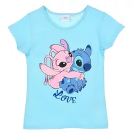  Disney Lilo și Stitch Love tricou scurt pentru copii, top 3-8 ani