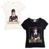 Wednesday Gloomy tricou scurt pentru copii, top 6-12 ani