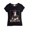 Wednesday Gloomy tricou scurt pentru copii, top 6-12 ani