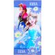 Disney Regatul de gheață Anna and Elsa prosop de baie, prosop de plajă 70x140cm