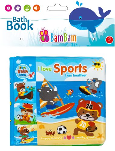Sport carte baie jucărie pentru bebeluși