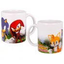 Sonic Ariciul Power Trio cană din porțelan 325 ml (11 oz) în cutie de cadou