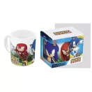 Sonic Ariciul Power Trio cană din porțelan 325 ml (11 oz) în cutie de cadou