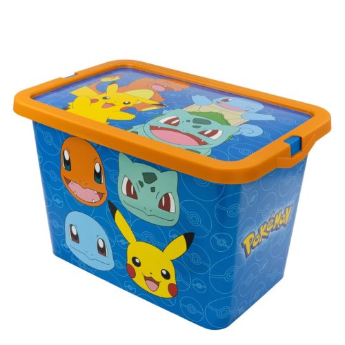 Pokémon Rock cutie de depozitare din plastic 7 L
