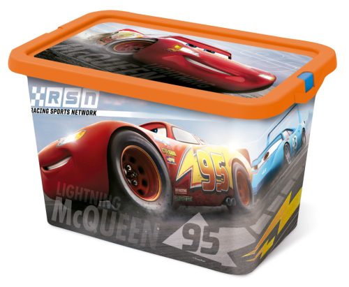 Disney Mașini Future Race cutie de depozitare din plastic 7 L