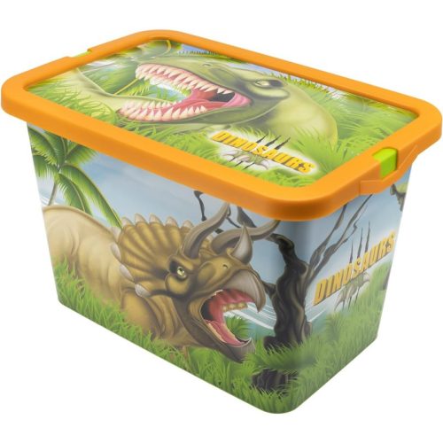 Dinozaur Range cutie de depozitare din plastic 7 L