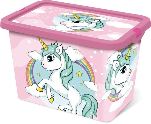 Unicorn Range cutie de depozitare din plastic 7 L