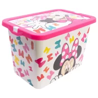 Disney Minnie  Edgy Bows cutie de depozitare din plastic 7 L